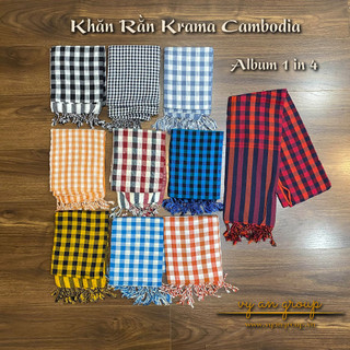 [Album 1] Khăn rằn Campuchia - Khăn rằn thời trang choàng cổ - Khăn rằn đi phượt nhiều màu