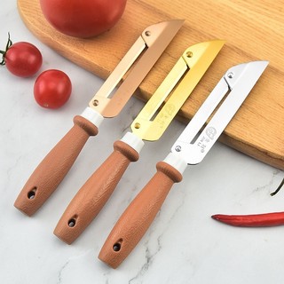 Dao nạo, gọt củ quả đa năng, dao bào inox hai lưỡi