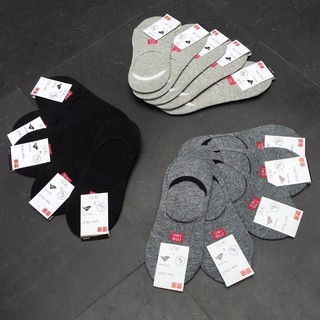 Tất Nam Uni Lười 100% Cotton mền mại, thoáng khí, kháng khuẩn, chống hôi chân,  hàng xuất nhật loại dày