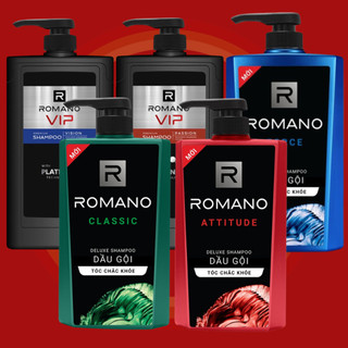 Dầu gội cao cấp Romano 650g