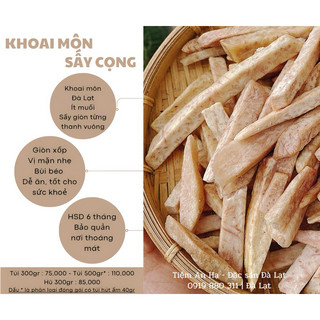 Khoai môn sấy cọng | 300-500 | đặc sản đà lạt
