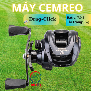 Máy Ngang Cemreo, Máy Câu Cá Ngang Giá Rẻ , Máy Câu Lure Ngang, Máy Lure Ngang, Máy Câu Ngang Giá Rẻ Kim Loại - BF