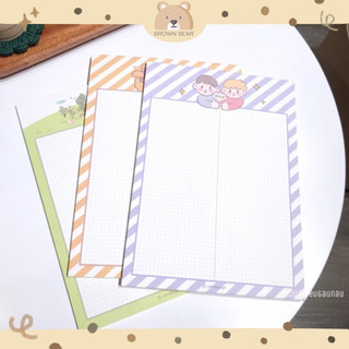 Giấy take note B5, 3 mẫu kiểu dáng cute dùng viết bài, DIY vở