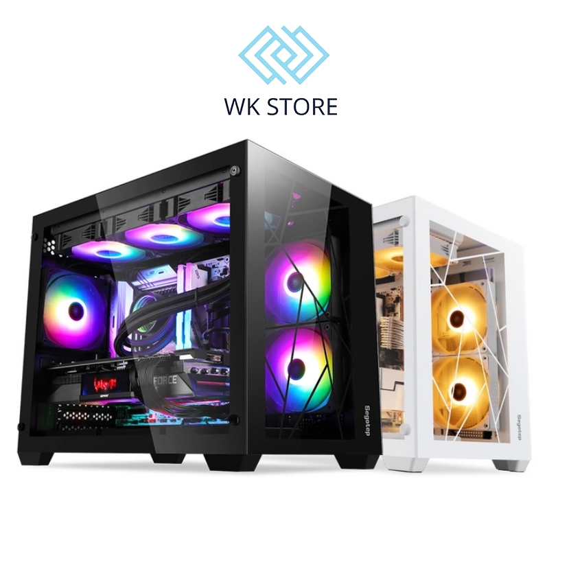 Vỏ Case máy tính Segotep Lumi II TYPE-C (MATX/MID TOWER/NO FAN)