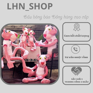 Gấu bông báo Hồng Pink Panther đáng yêu size 60cm size 80cm size 1mét - 1m3 - 1m6- 1m8