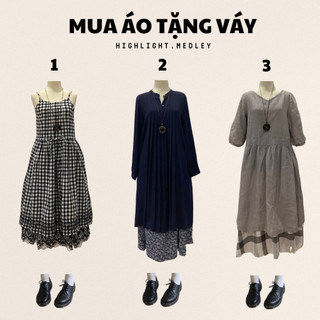 Áo váy 2hand - vintage - mori girl - fairy core- grunge - secondhand