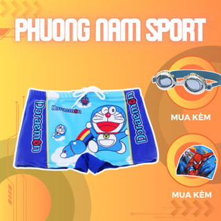 Quần bơi bé trai DORAEMON chất liệu bền đẹp cao cấp chống thấm nước tốt
