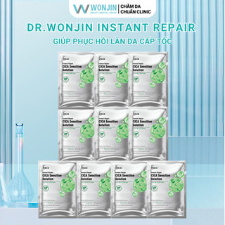  Combo 10 Mặt Nạ Phục Hồi Và Làm Dịu Cấp Tốc Dr.WonJin Instant Repair Cica Sensitive Solution Mask 30g x10