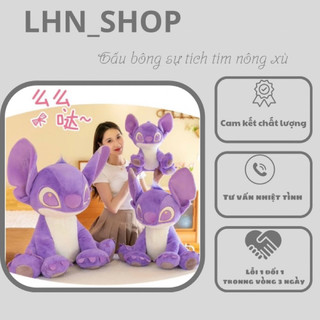 , thú nhồi bông stitck dễ thương, thú bông hình stitck, gấu bông hình stick gấu bông cho bé nhỏ size khủng