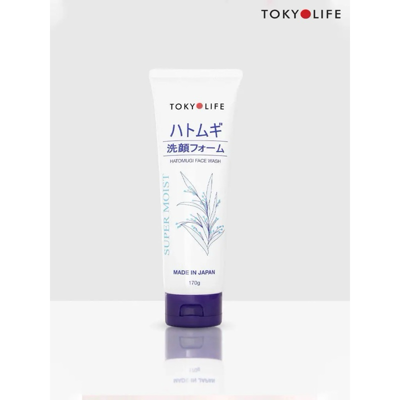 TOKYOLIFE CHÍNH HÃNG - Sữa rửa mặt Hatomugi siêu dưỡng ẩm 170G