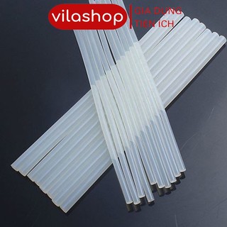 Combo 50 cây keo nến trang trí, keo nến đa năng, cây keo nến silicon nhỏ, dùng cho súng bắn keo nhỏ