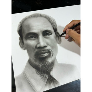 Nhận vẽ tranh chì chân dung theo yêu cầu