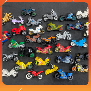 Đồ chơi lắp ráp , xếp hính Xe Máy , Xe Motor dùng cho nhân vật Minifigures ngẫu nhiên ( Đã Qua Sử Dụng )