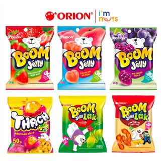 Combo 11 gói kẹo boom jelly orion 23.5g