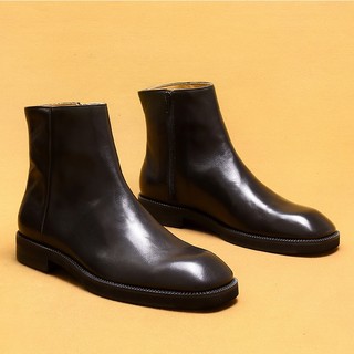 Giày chelsea boots nam homme mũi vuông 89758-r