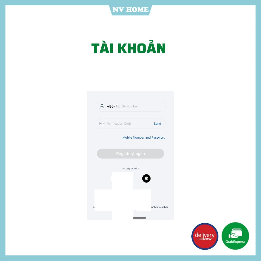 Tài khoản cho robot hút bụi