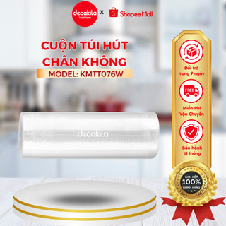 Túi hút chân không thực phẩm một mặt nhám 17x25 DECAKILA (KMTT077W)