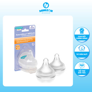 Sét 2 núm ti lansinoh chính hãng đủ size nhập mỹ cho bé | minizon kids