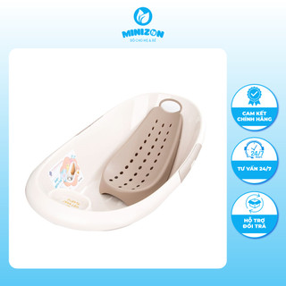 Chậu Tắm Việt Nhật Hình Elip 2202 Có Giá Đỡ Mẫu Mới Đủ Màu | Minizon Kids