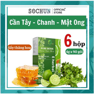 6H Pure Detox Cần Tây Chanh Mật Ong cao cấp sấy thăng hoa
