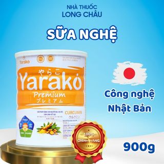 Sữa nghệ bổ sung dinh dưỡng người đau dạ dầy yarako premium curcumin