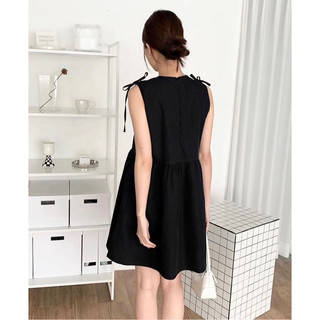 Đầm kate hàn dây rút