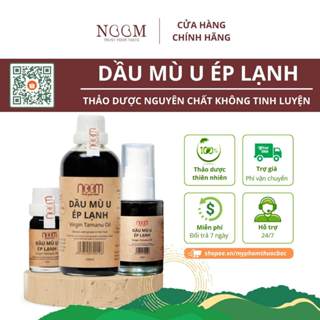 Dầu mù u ép lạnh Noom nguyên chất hỗ trợ sát trùng, kháng viêm ngoài da, dưỡng da tự nhiên