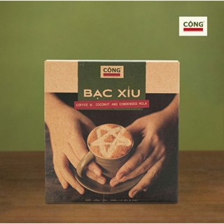 Cà Phê Bạc Xỉu Hoà Tan C+ Cộng Cà Phê 1 hộp 180gr