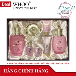 Bộ dưỡng ẩm sáng hồng da Whoo hồng Soo Hydrating Special Set