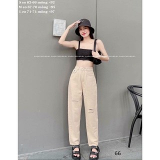 Lenkapas - Quần baggy túi nắp năm màu kute