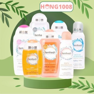 Hàng UK - Dung Dịch Vệ Sinh Phụ Nữ Femfresh Intimate Skin Care 250ml Anh Quốc