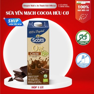 Sữa Yến Mạch Cocoa Riso Scotti - Oat Cocoa Drink - 1L