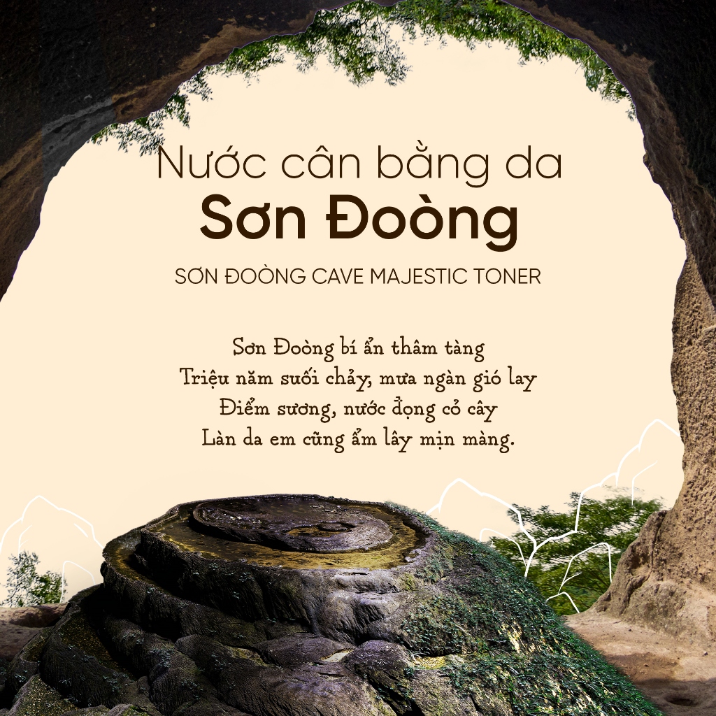 Toner cấp ẩm Sơn Đoòng dưỡng ẩm và hỗ trợ dưỡng sáng cho da dầu mụn S:kin Heritage Sử dụng 60 Lợi Khuẩn 273ml | BigBuy360 - bigbuy360.vn