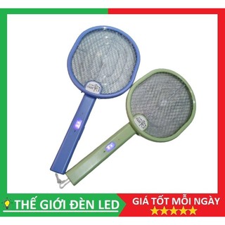Vợt muỗi kiêm đèn bắt muỗi để bàn 2 in 1 sạc tích điện