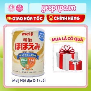 Sữa meiji nđ nhật lon 800g cho bé 0 - 1 & 1 - 3 tuổi – me&beyespapa