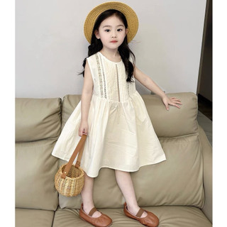 Váy bé gái- váy bé gái ren ngực chun lưng cho bé gái từ 1 tuổi đến 5 tuổi