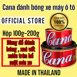 Kem đánh bóng xóa trầy xước sơn ô tô - xe máy cana car cream 100g - 220g