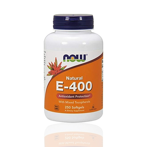 Viên uống Vitamin Now E-400 With Mixed Tocopherols, 250 Softgels - Hỗ trợ làm đẹp da nhập khẩu Mỹ - Gymstore