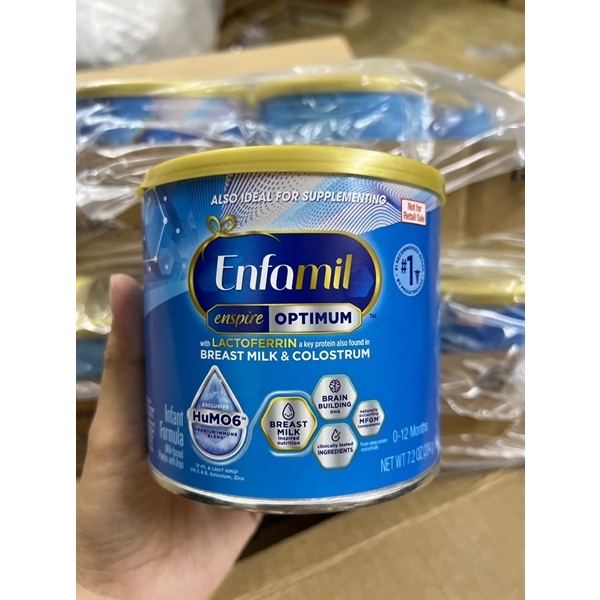 Sữa bột Enfagrow Enspire 581g/ 680g/850g cho bé tư ss tới 3 tuổi