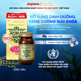 Tảo Xoắn Spirulina Nhật 2200 viên (Nội địa)