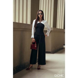 D.CHIC Áo cổ yếm bổ mảnh MS: 1822406