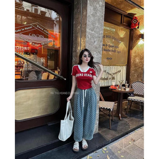 Quần jean chấm bi hot hit[ SẴN FULL SIZE]
