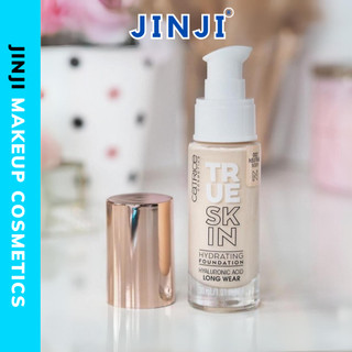Kem nền Catrice True Skin Hydrating Foundation dưỡng ẩm che phủ hoàn hảo JINJI