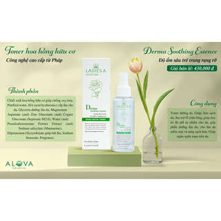 Silk toner dova ( Nước hoa Hồng thiếp vàng) hàng chuẩn