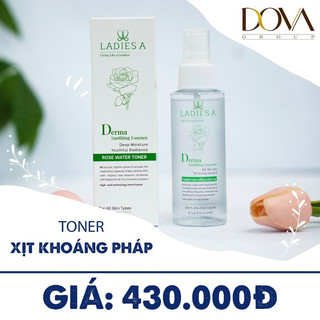 Silk toner dova ( Nước hoa Hồng thiếp vàng) hàng chuẩn
