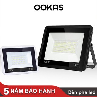 Ookas đèn pha led ngoài trời điện 220v công xuất 10w 30w 50w đèn led ngoài trời