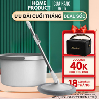 Bộ lau nhà k9, bộ lau nhà thông minh, xoay 360 độ, vắt siêu sạch