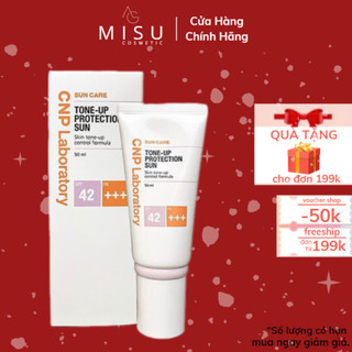 Kem chống nắng cnp laboratory tone up protection sun