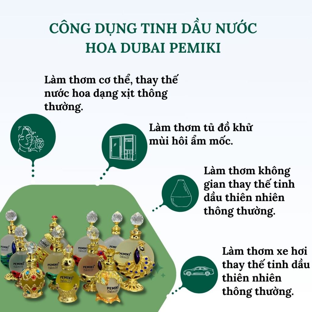 Nước hoa nữ tinh dầu dubai PEMIKI công chúa vàng thiết kế 15ml 35ml thơm lâu 24h - Pemiki.vn | BigBuy360 - bigbuy360.vn