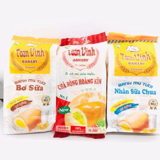 Bánh mỳ tươi toàn vinh nhân sữa chua/bơ sữa 200g